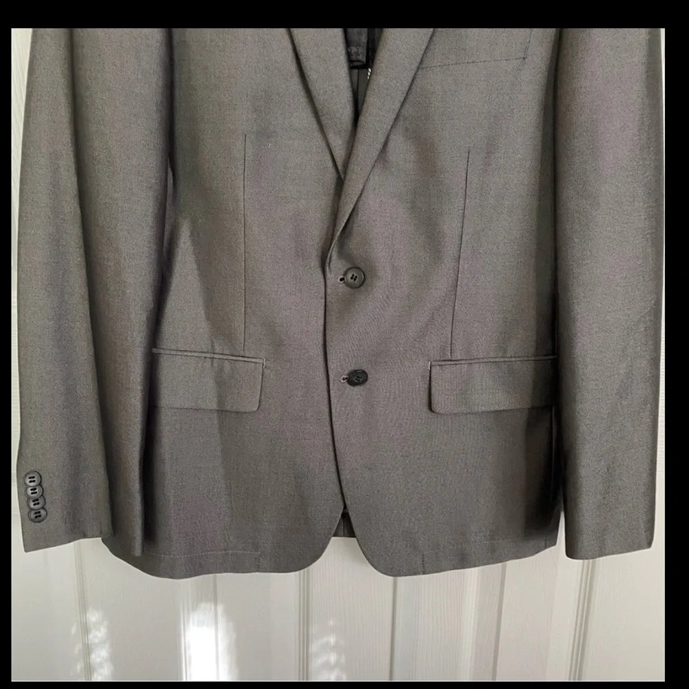 John Varvatos Gray Two Button Sports Jacket Blazer Men's Size 40R